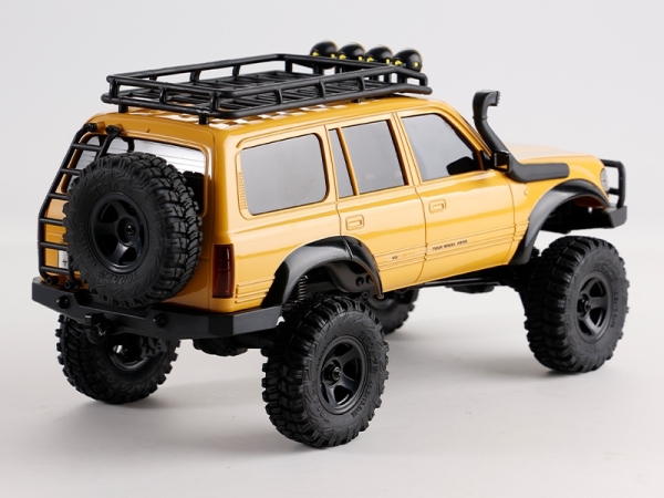 DPFMS11831RTRYL FMS FCX18 TOYOTA LC-80 RTR gelb